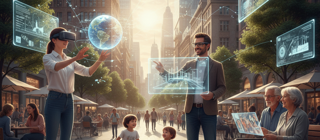 Spatial Computing and Mainstream XR Adoption
Title: Beyond Screens: The Road to Mainstream Spatial Computing and XR Adoption