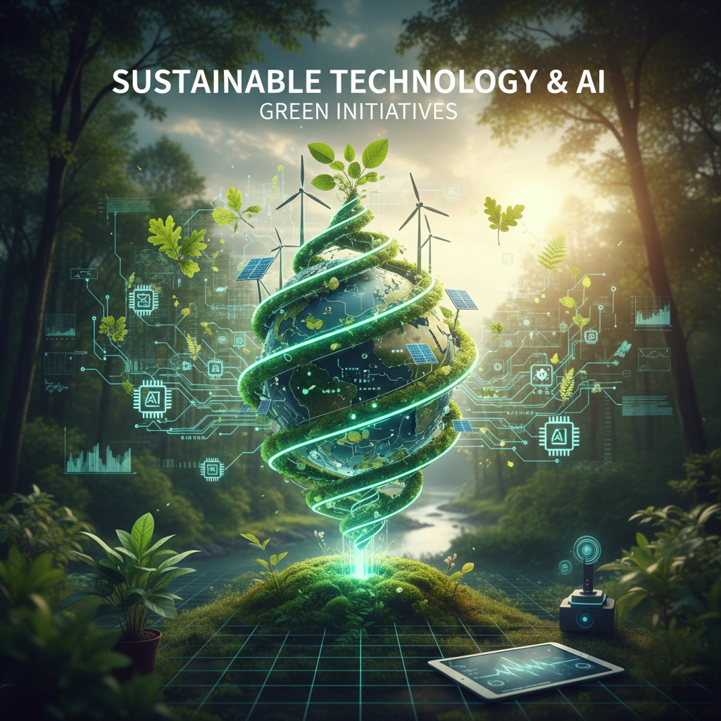Sustainable Technology and AI for Green Initiatives