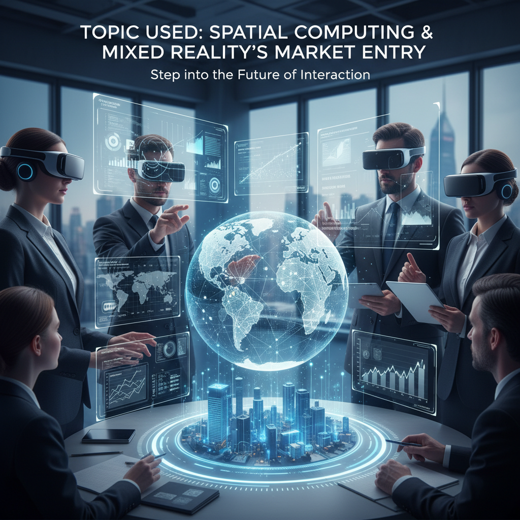 Spatial Computing and Mixed Reality’s Market Entry