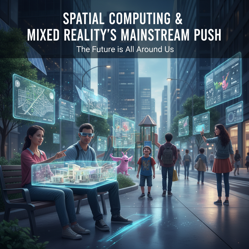 Spatial Computing and Mixed Reality’s Mainstream Push
