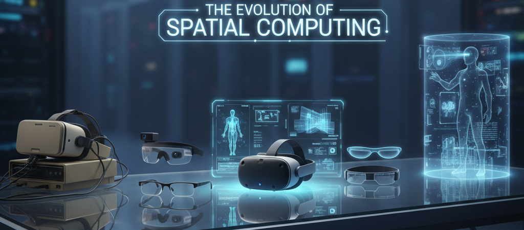 Evolution of Spatial Computing and Mixed Reality Devices