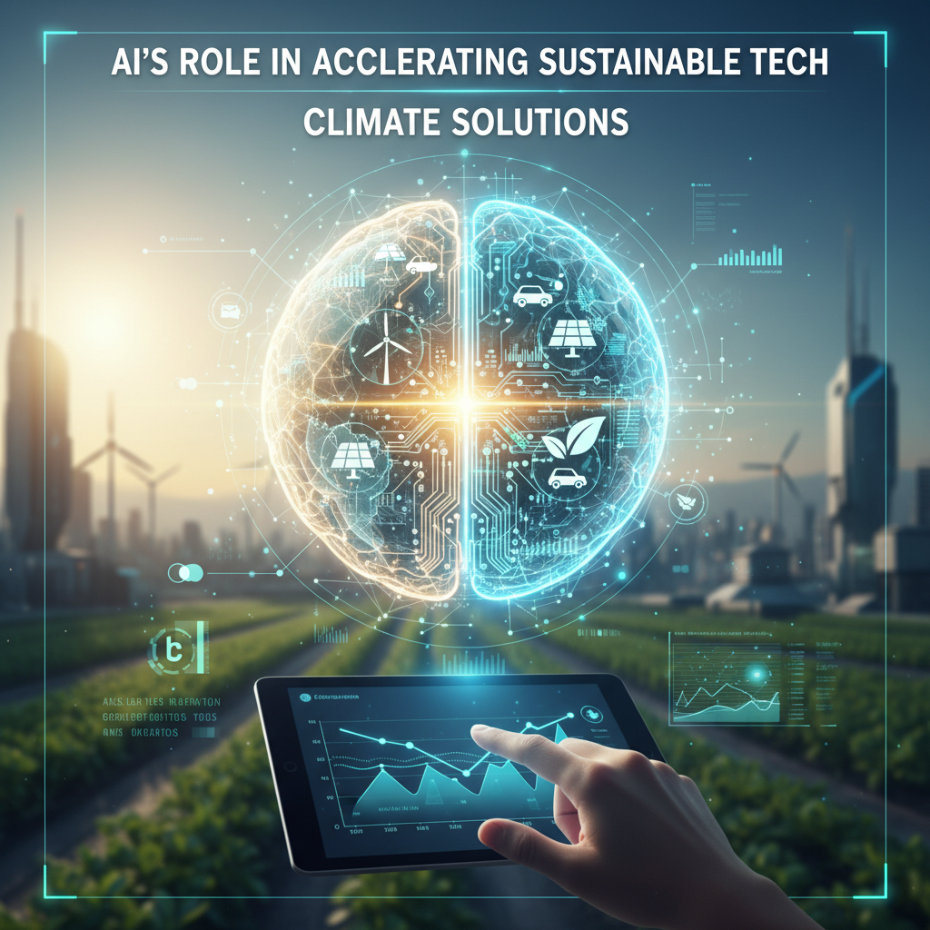 AI’s Role in Accelerating Sustainable Technology and Climate Solutions