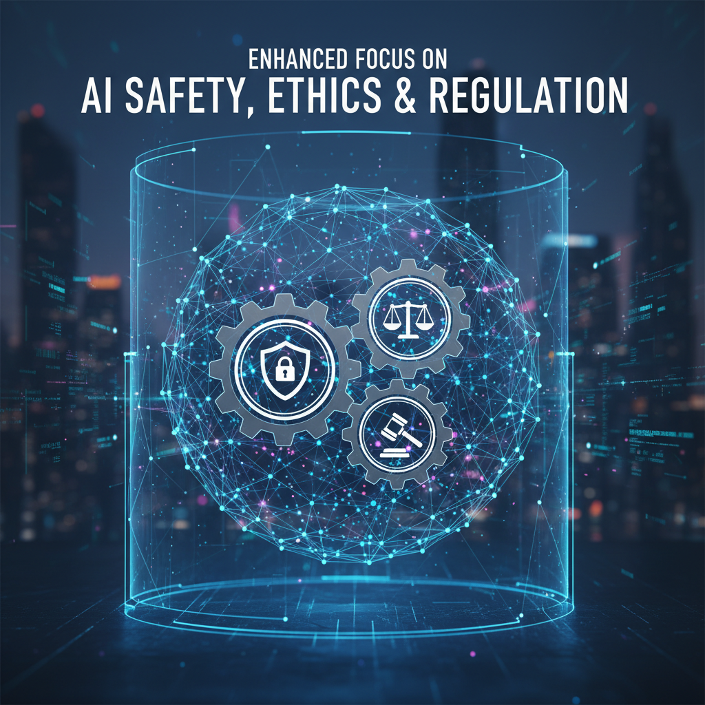 Enhanced Focus on AI Safety, Ethics, and Regulation