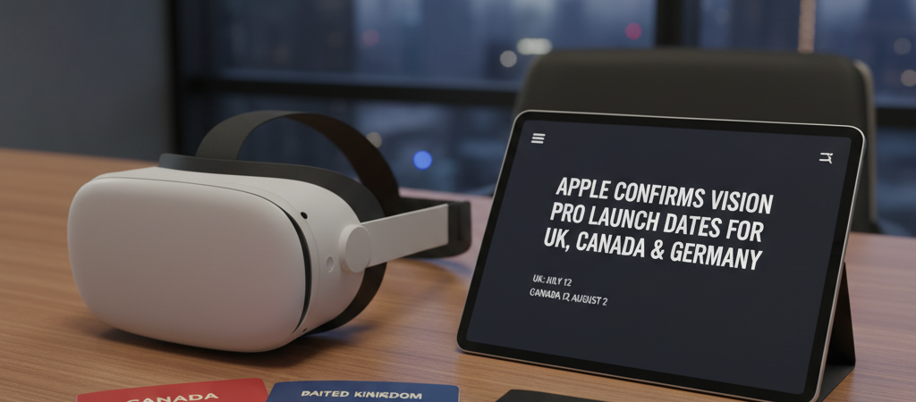Apple Confirms Vision Pro Launch Dates for UK, Canada, and Germany