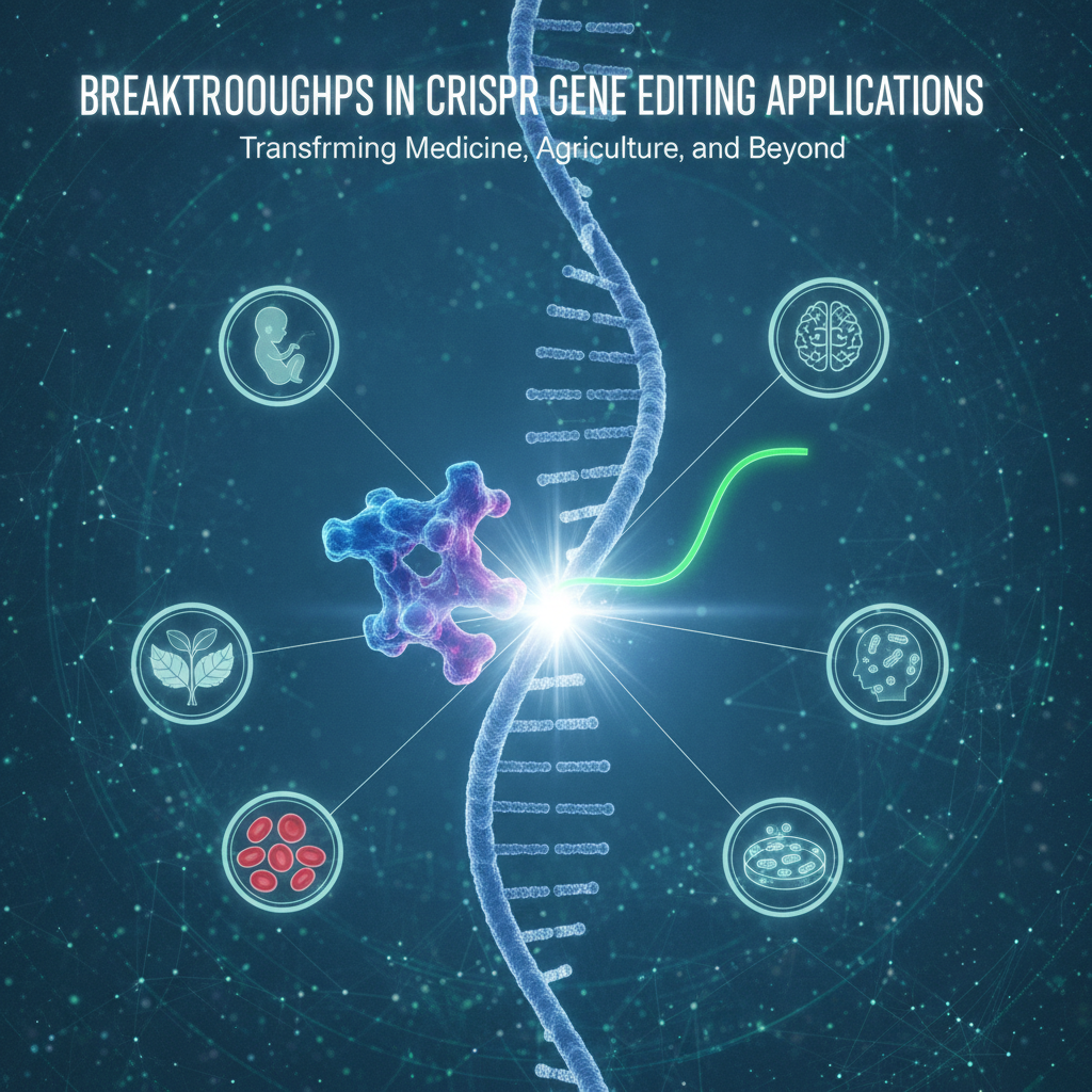 Breakthroughs in CRISPR Gene Editing Applications