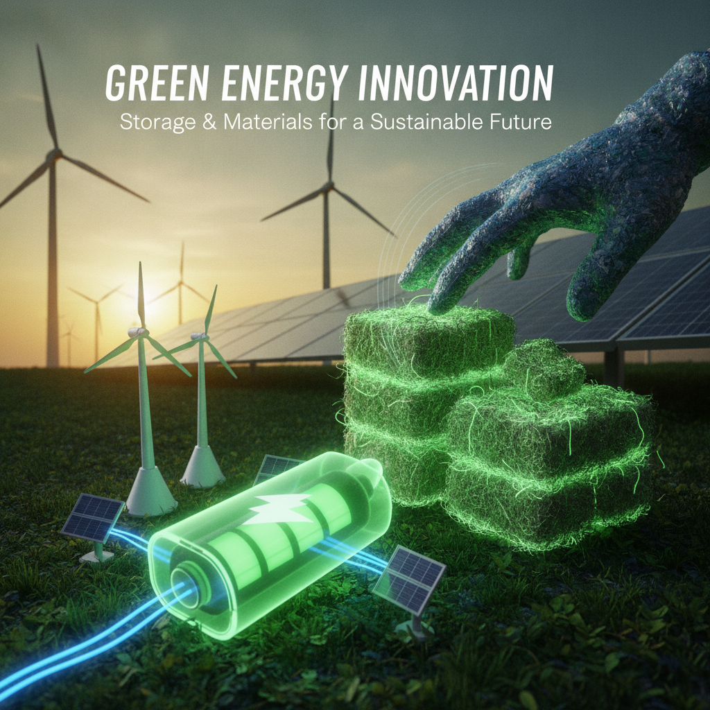 Breakthroughs in Renewable Energy Storage and Green Materials