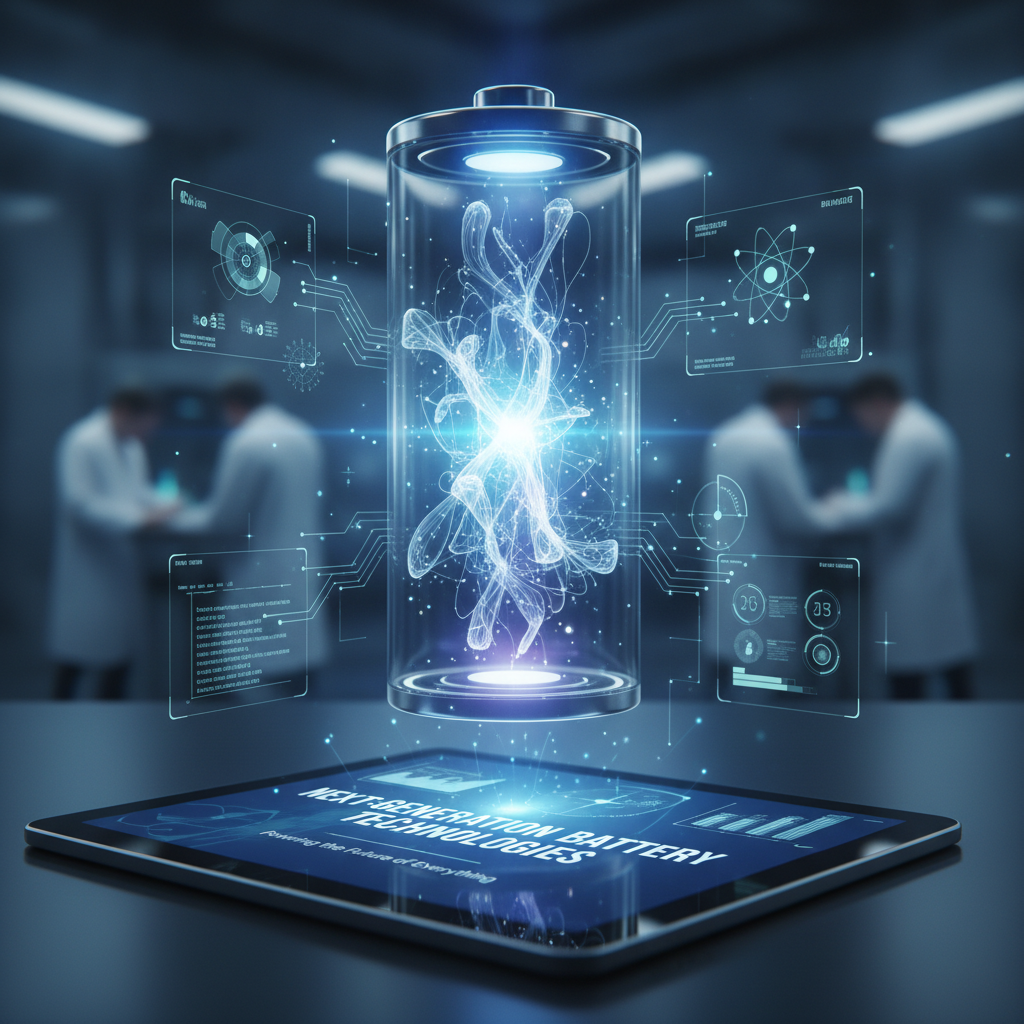 Next-Generation Battery Technologies