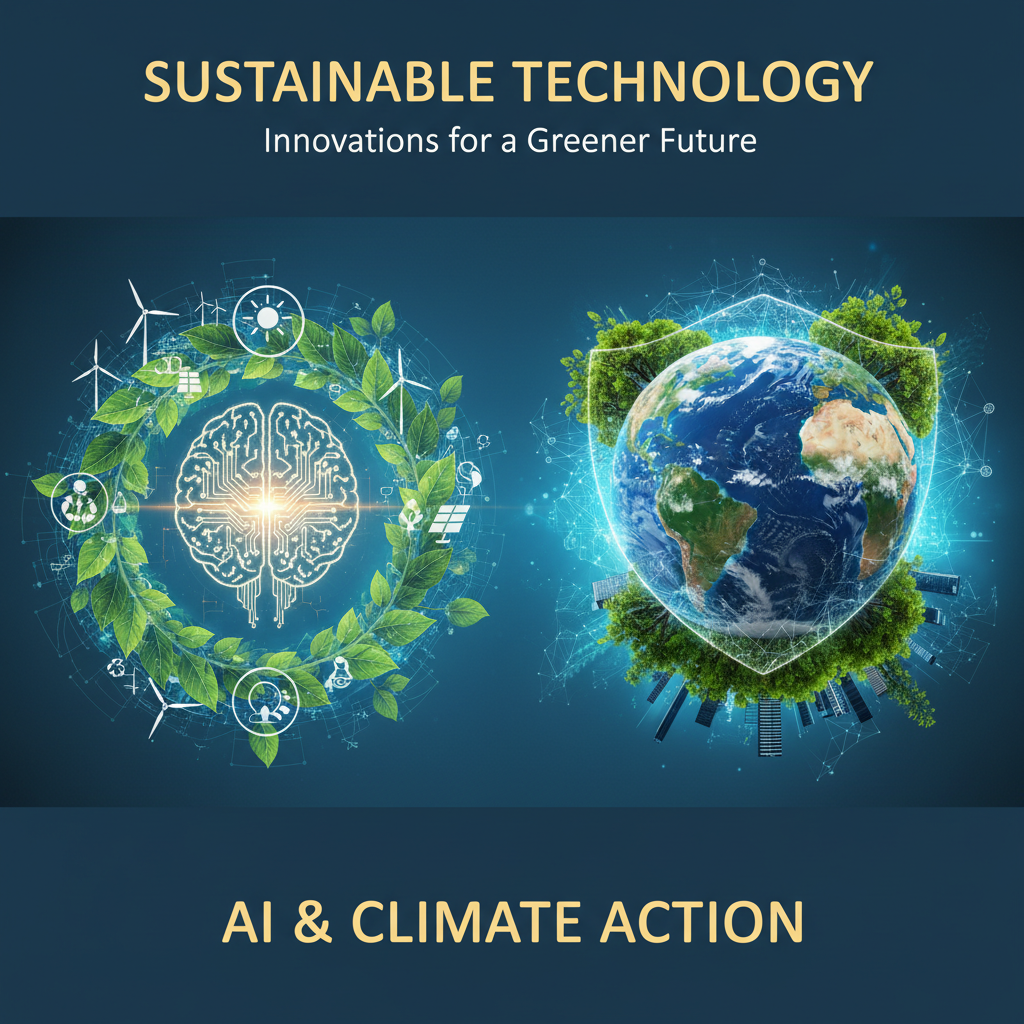 Sustainable Technology Innovations and AI&rsquo;s Role in Climate Action