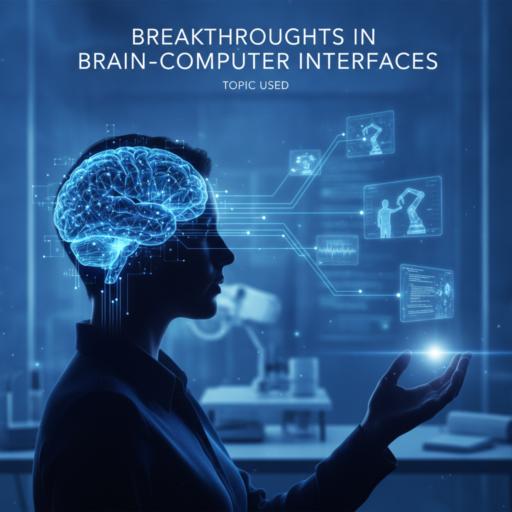 Breakthroughs in Brain-Computer Interfaces
