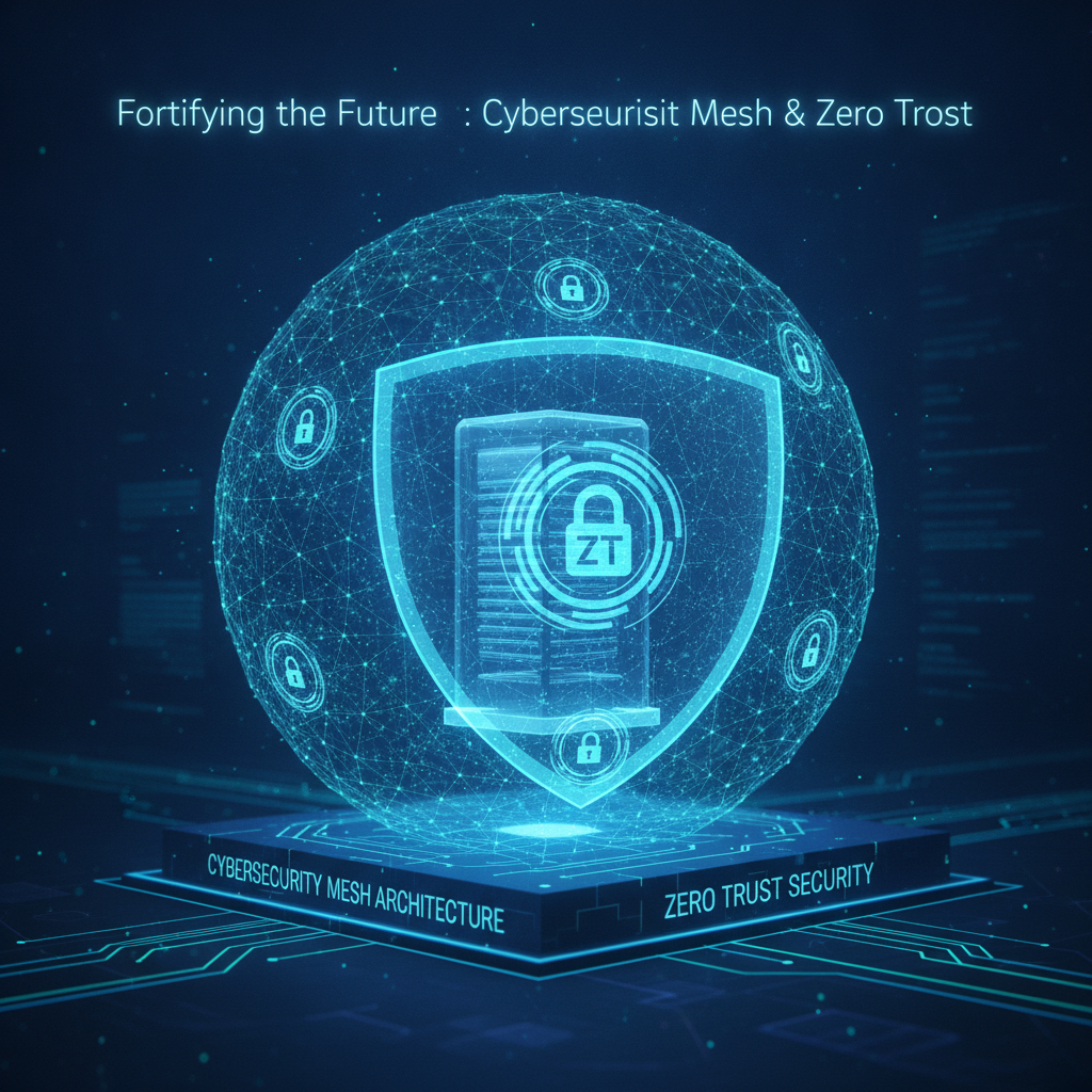 Cybersecurity Mesh Architecture and Zero Trust Security