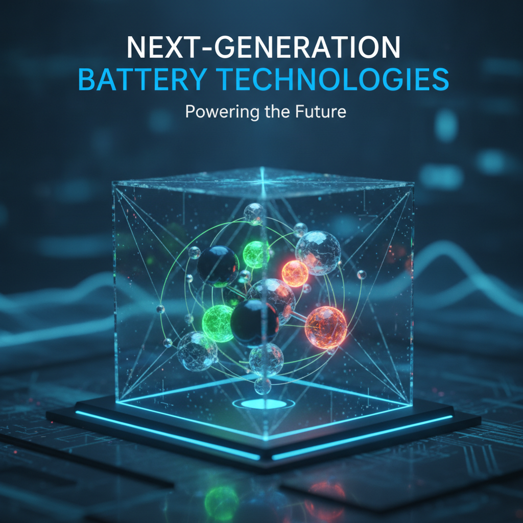 Next-Generation Battery Technologies