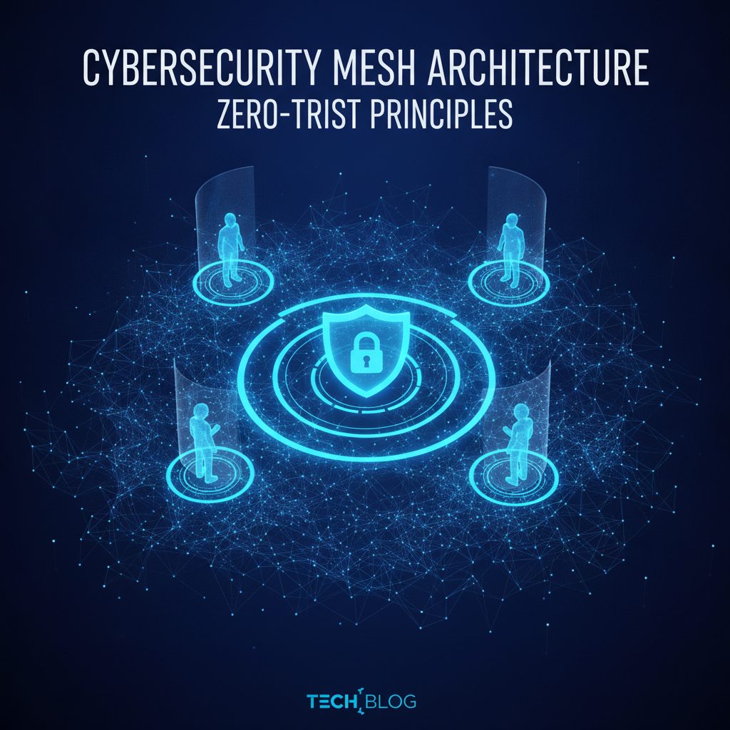 Cybersecurity Mesh Architecture and Zero-Trust Principles