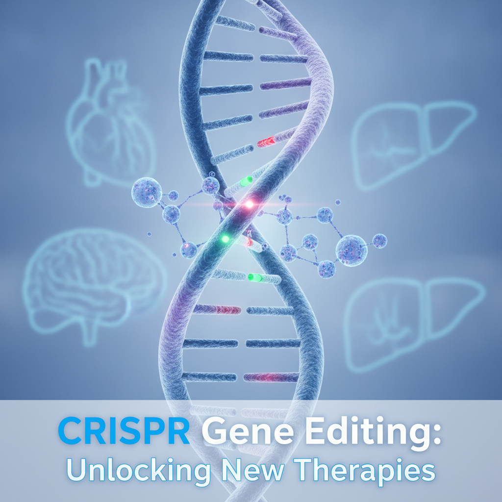 CRISPR Gene Editing for Therapeutic Applications