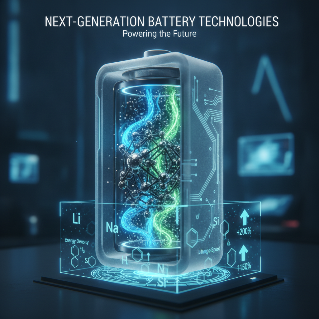 Next-Generation Battery Technologies