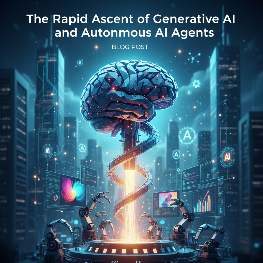 The Rapid Ascent of Generative AI and Autonomous AI Agents
