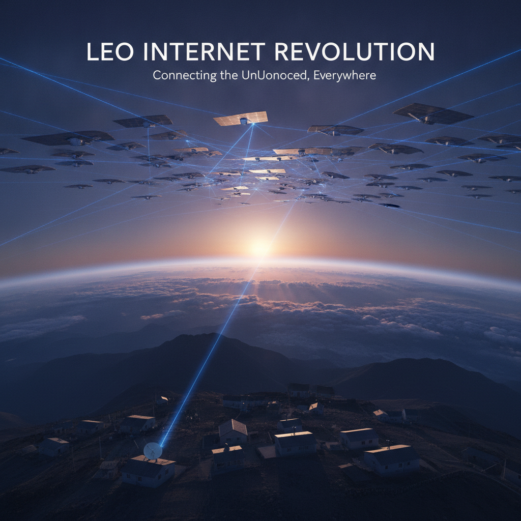 Expansion of Low-Earth Orbit Satellite Internet